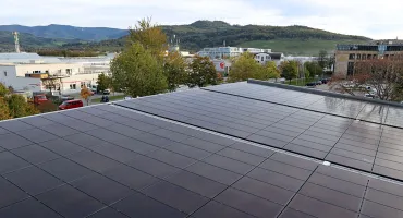 Solarinstallation bei GRIMM Küchen in Freiburg