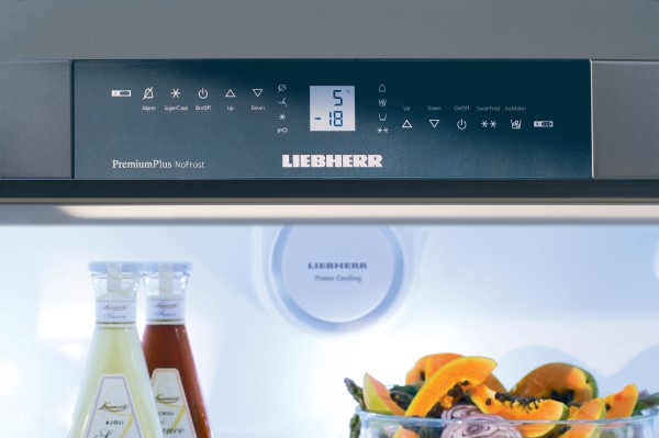 Touchscreen von Liebherr