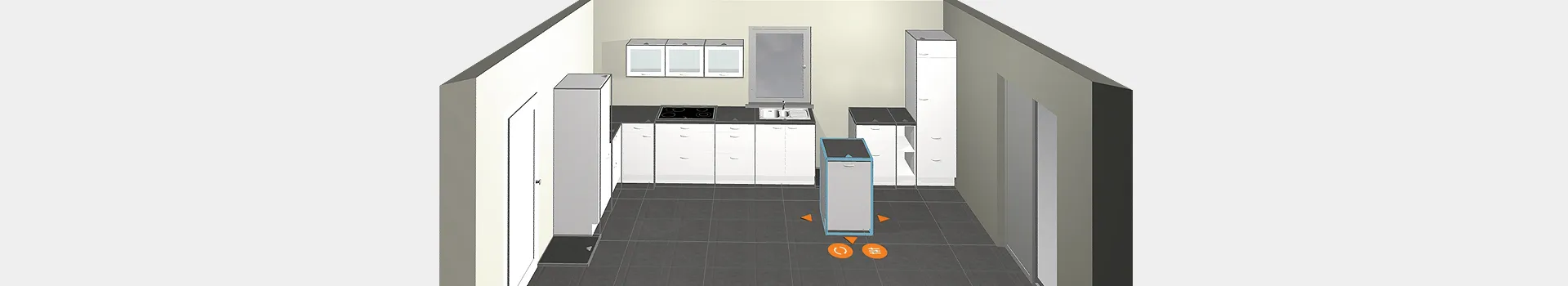 Küche online selbst planen mit dem 3D-Küchenplaner